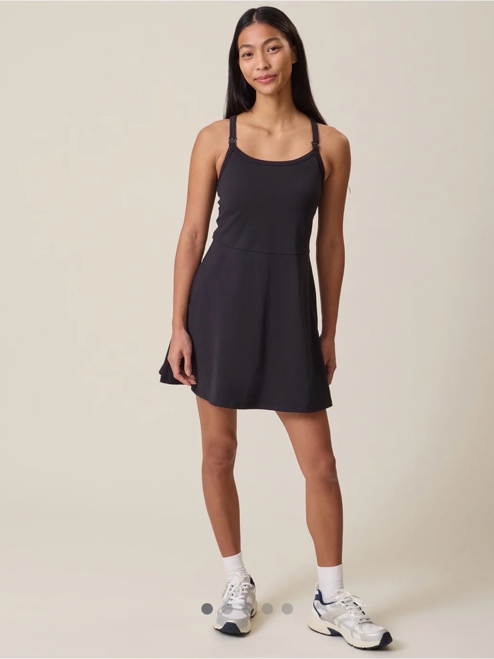 Kindred Bravely Stevie Racerback Active Nursing Dress NWT